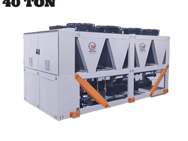 چیلر تراکمی هوا خنک 40 تن تبرید