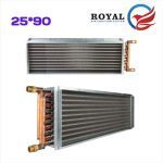 کویل 90*25 آبگرم دستگاه داکت اسپلیت ایرانی و خارجی