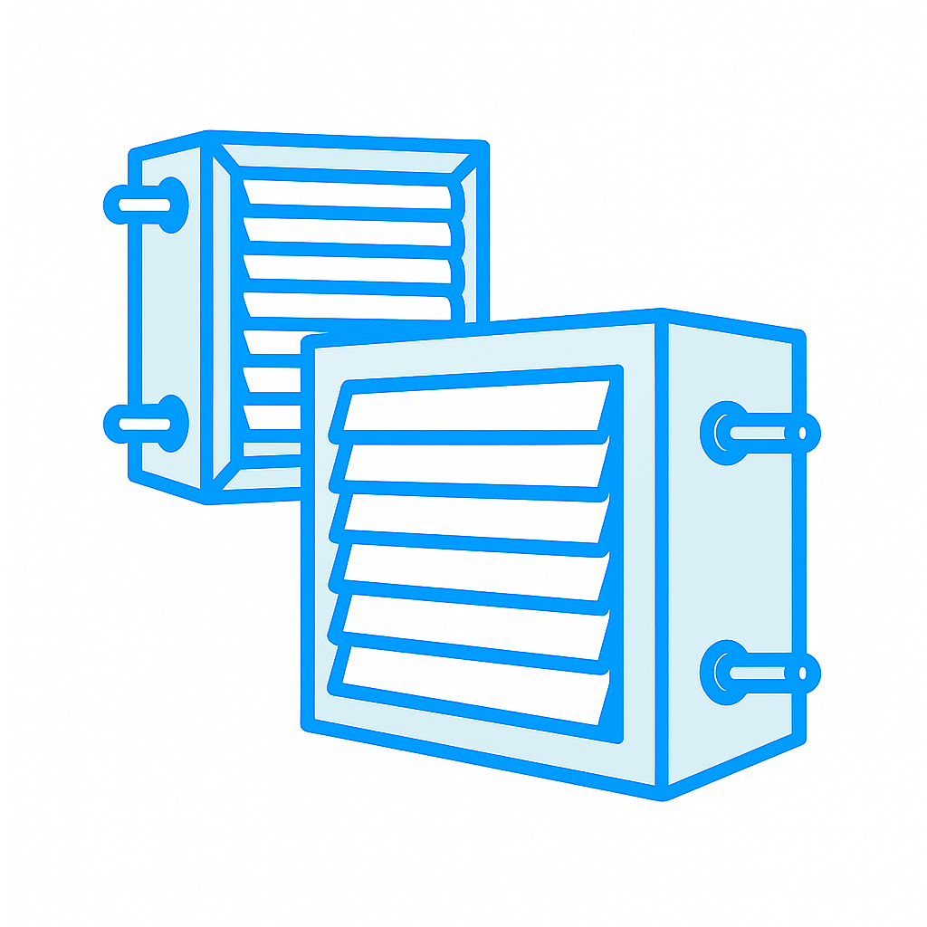 ایکون دسته بندی یونیت هیتر تهویه رویال