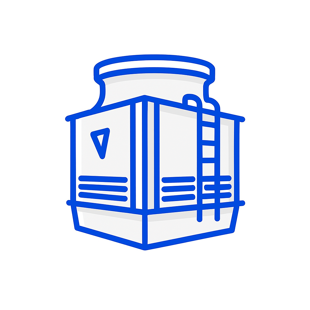 ایکون دسته بندی برج خنک کننده تهویه رویال